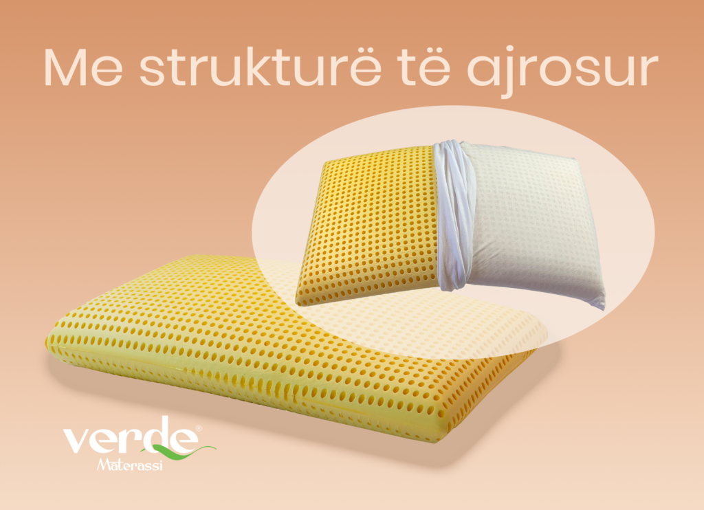 jastëk ergonomik dhe jastëk me ajër